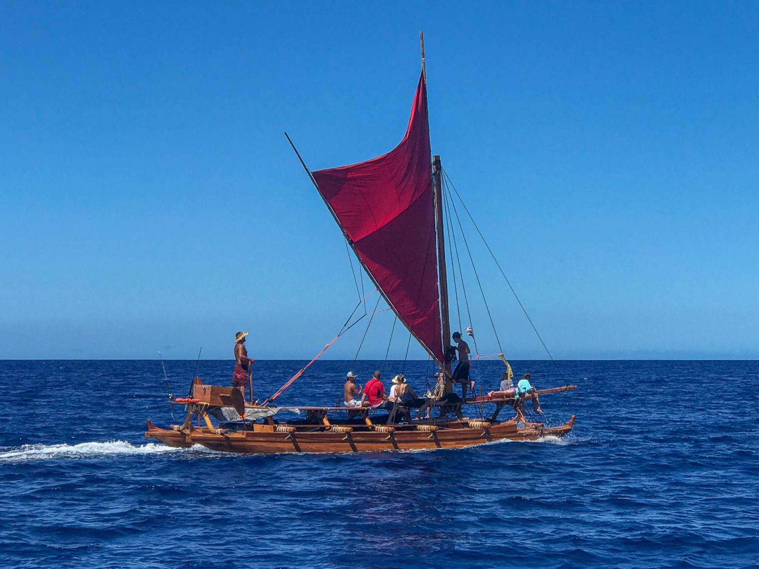 sail to hawaii sailboat